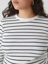 LC Waikiki Crew Neck Striped Women's Body